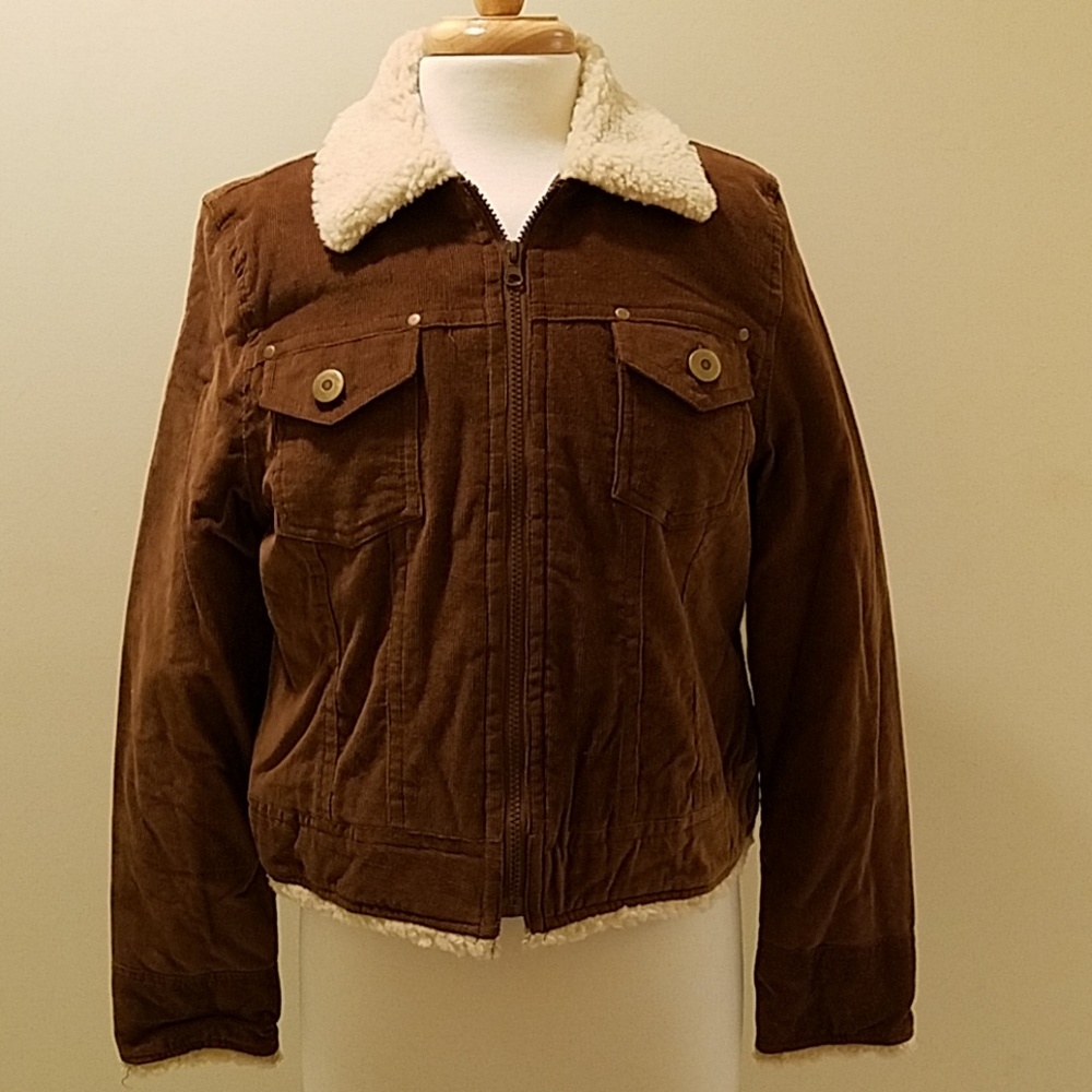 Luii corduroy jacket sz m